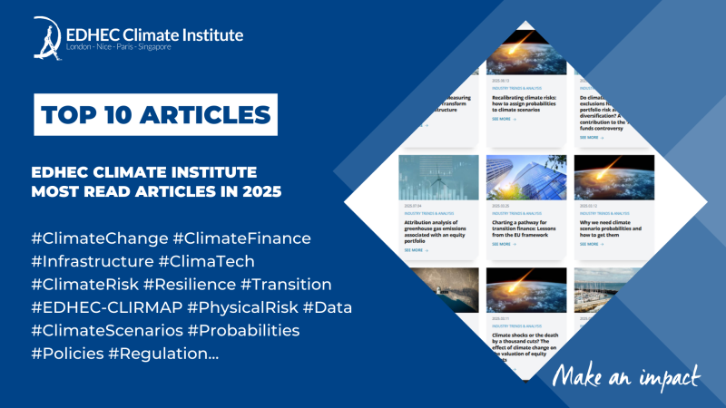 Climate and Finance: Top 10 Research Highlights from 2025 | EDHEC ...